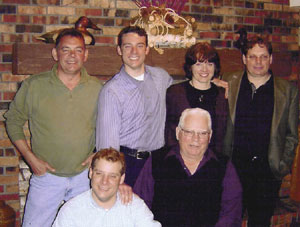Four sons and a daughter - I'm the old guy.